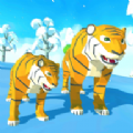 Winter Tiger Family Simulator 3D