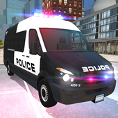 老美警车驾驶(American Police Van Driving)