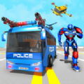 变形警车机器人(Police Bus Robot 2020)v1.15