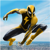 黄色蜘蛛英雄(Flying Spider Rope)v1.1