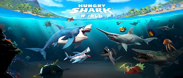 真正饥饿鲨世界无限钻石无限金币版游戏